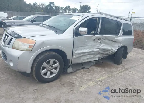 2011 Nissan Armada Platinum/Sl/Sv z USA, uszkodzony, nr VIN 5N1BA0ND4BN62069